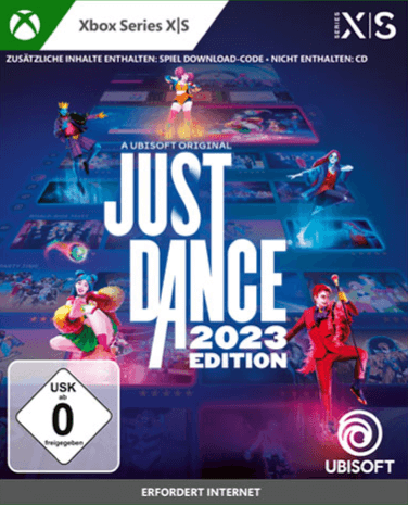 Just Dance 2024 box art for Xbox Series X